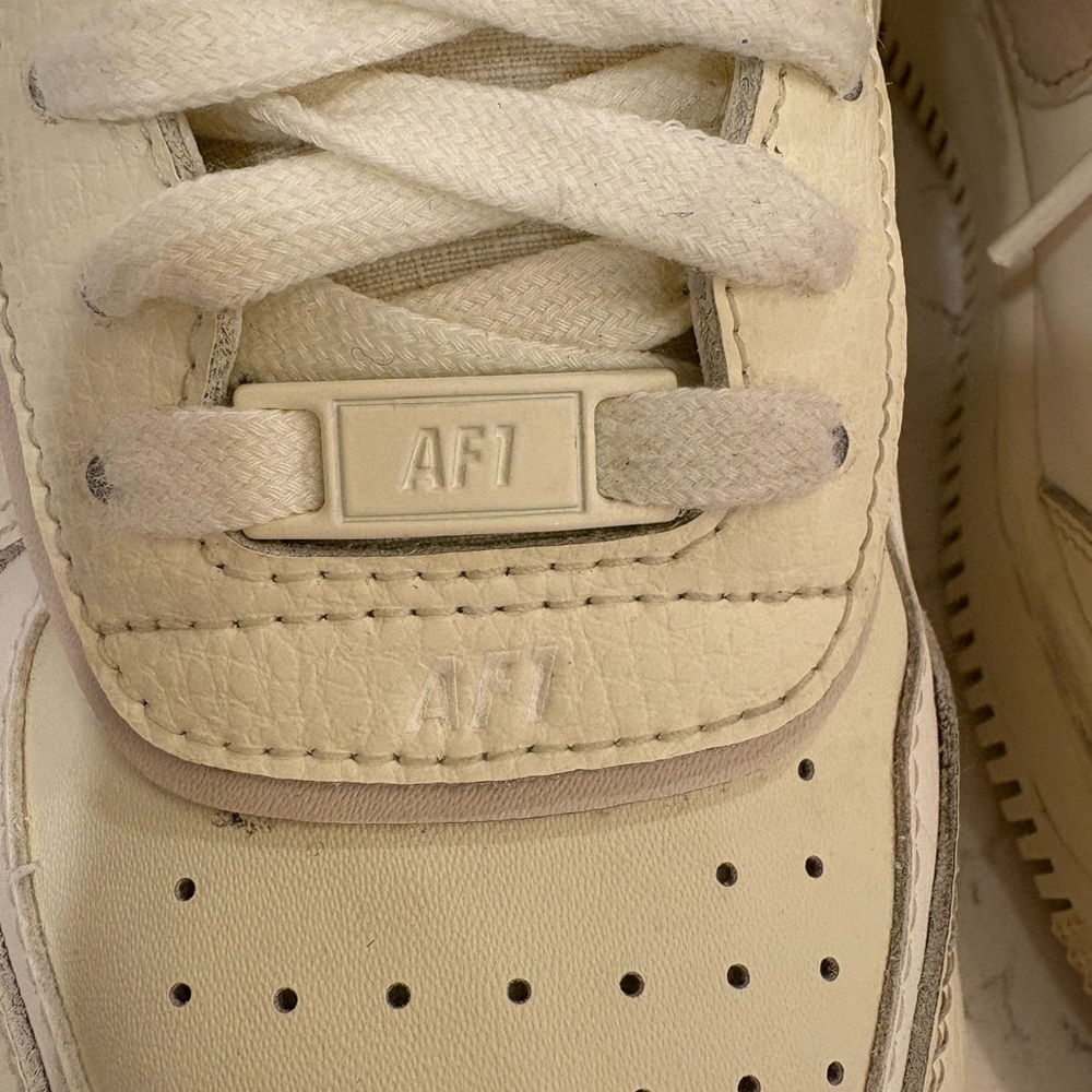 Nike Air Force 1 Shadow Women’s Sneakers – Cream / Neutral – Size 8.5 - Picture 5 of 15